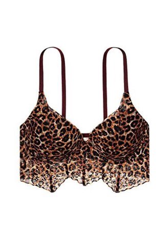leopard crop top bra