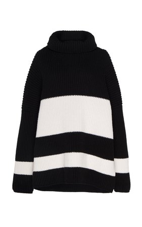 Striped Wool Turtleneck Sweater by Joseph | Moda Operandi