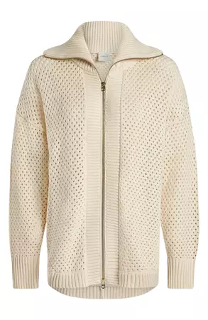 Varley Finn Longline Knit Jacket | Nordstrom