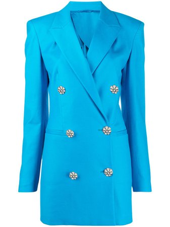 The Attico Double-Breasted Blazer Dress Ss20 | Farfetch.com