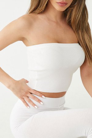 Ribbed Cropped Tube Top | Forever 21