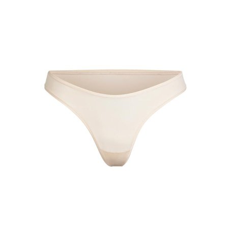 Fits Everybody Dipped Front Thong - Sand | SKIMS