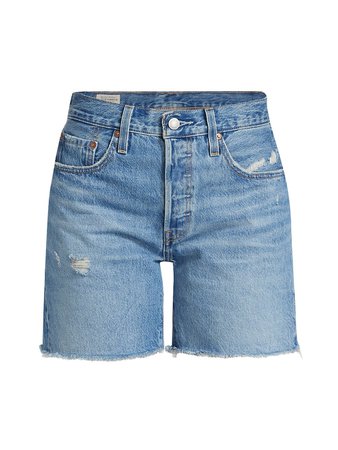 Shop Levi's 501® Mid-Thigh Denim Shorts | Saks Fifth Avenue