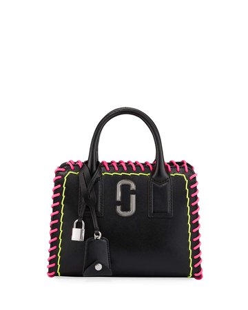 Marc Jacobs Little Big Shot Whipstitches Tote Bag | Neiman Marcus