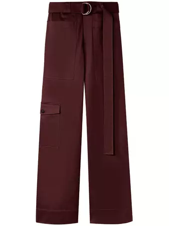 Proenza Schouler White Label belted-waist Cargo Trousers - Farfetch