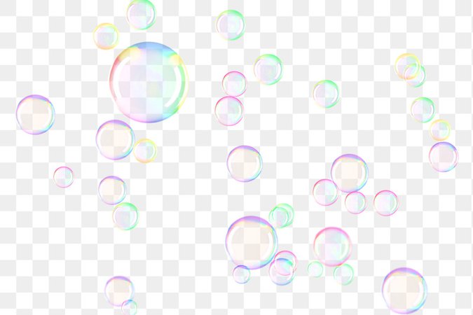 Holographic soap bubble png background | Free stock illustration | High Resolution graphic