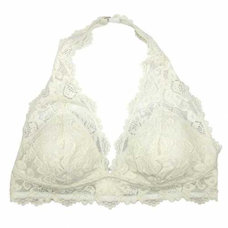 Urban Outfitters Lace Halter Bralette White - $16 (60% Off Retail) - From  Carrie