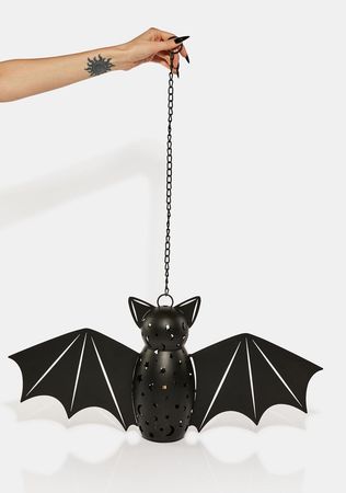 Dolls Home Bat Shaped Lantern - Black – Dolls Kill