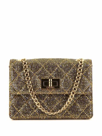 Chanel Pre-Owned 2010 2.55 metallic diamond-quilted shoulder bag - FARFETCH