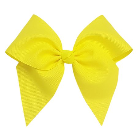 yellow bow