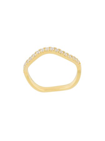 Eshvi Crystal Embellished Ring - Farfetch