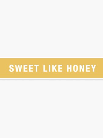 sweet like honey canvass print - Google Search