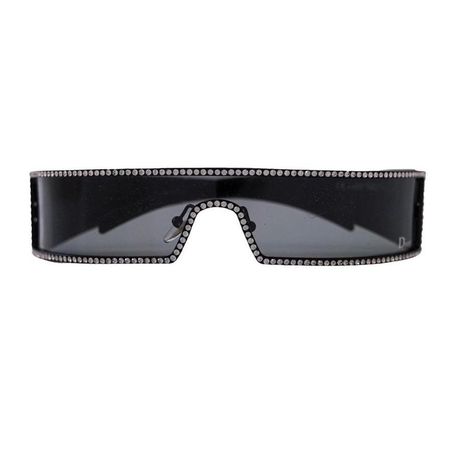 Christian Dior 2003 Punk Swarovski Sunglasses in... - Depop