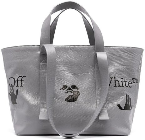 grey off white tote bag - Google Search