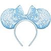 Amazon.com: Seamoy Blue Minnie Ears Headband,Blue Mickey ears, Sequin Rose Gold Pink Mouse Ears Headband One Size Fit All, mutli styles to choose : Clothing, Shoes & Jewelry
