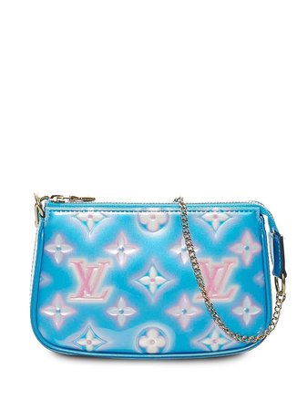 Louis Vuitton pre-owned Vernis Mini Monogram Valentine Pochette Accessoires Handbag - Farfetch