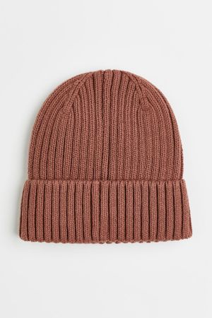 Rib-knit Hat - Brown - Kids | H&M US