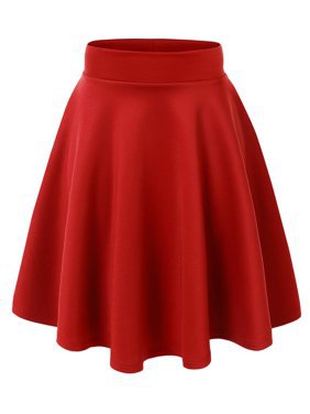 red pleated skirt - Google Search