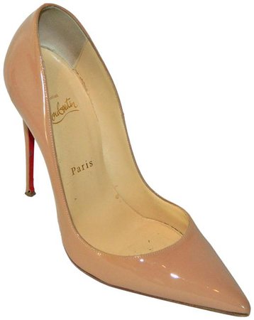 *clipped by @luci-her* Christian Louboutin Nude So Kate 120 Pumps Size EU 39 (Approx. US 9) Regular (M, B) - Tradesy