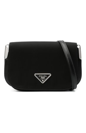 Женская черная сумка PRADA — купить за 150000 руб. в интернет-магазине ЦУМ, арт. 1BD258-2DLN-F0002-OOM