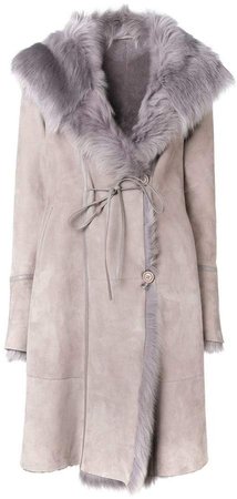 Liska long fur coat