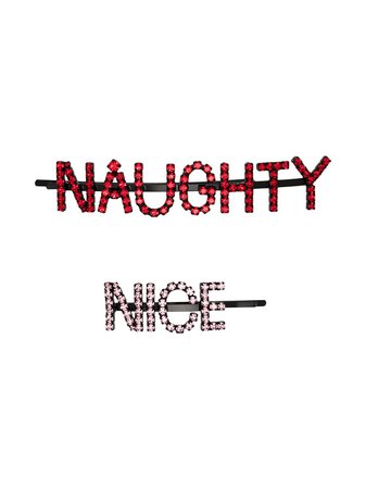 Ashley Williams Naughty Nice Hairpins - Farfetch