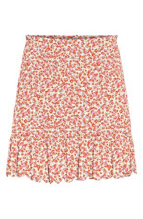 VERO MODA Nica Floral Print Skirt | Nordstrom