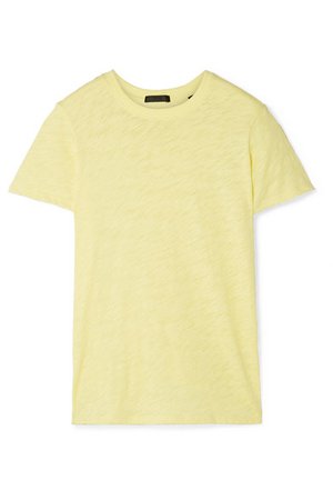 ATM Anthony Thomas Melillo | Schoolboy slub cotton-jersey T-shirt | NET-A-PORTER.COM