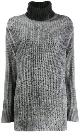 ribbed stitch pullover