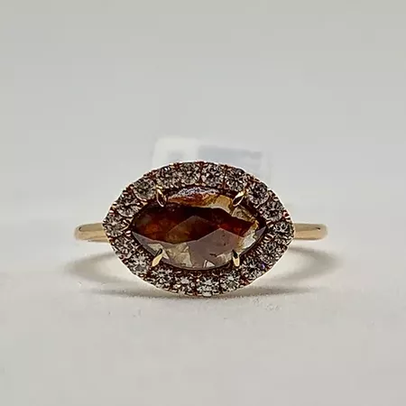 Slice of Brown Diamond Ring | bluehouseofjewelry