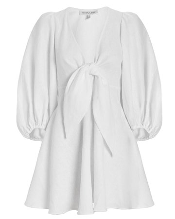 Shona Joy | St. Martin Linen Mini Dress