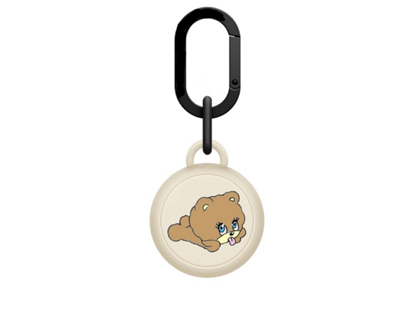 BlingRing by Foxy Illustrations “Cheeky Bear” AirTag Holders