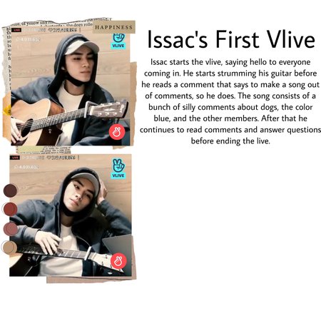 issac’s first vlive
