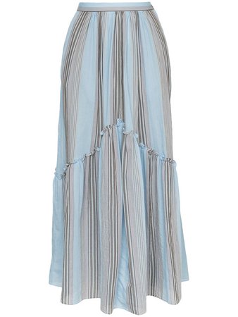 $616 Three Graces Lelia Marari Stripe Skirt - Buy Online - Fast Delivery, Price, Photo