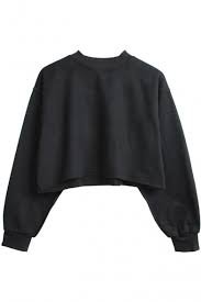 black crop sweatshirt - Google Search