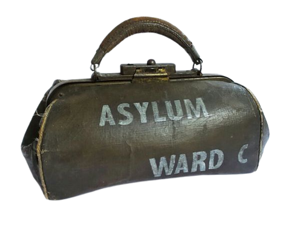 Antique 1800's Insane Asylum doctors medical bag by MourningMarket, $299.00