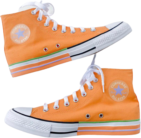 orange converse