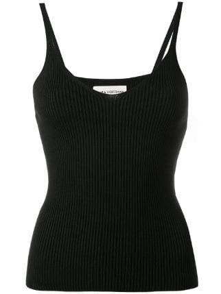 Mara Hoffman ribbed vest top $229 - Shop SS19 Online - Fast Delivery, Price