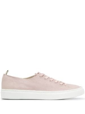 lace up low top trainers