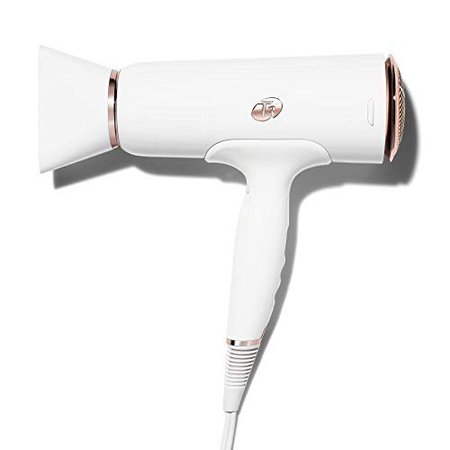 Amazon.com: T3 - Cura Hair Dryer | Digital Ionic Professional Blow Dryer | Fast Drying, Volumizing Wide Air Flow | Frizz Smoothing | Multiple Speed and Heat Settings | Cool Shot: Premium Beauty