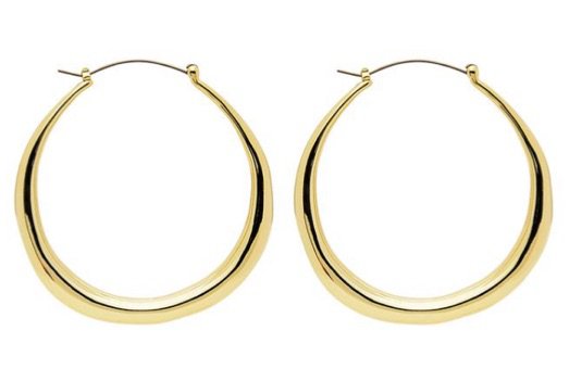 AJE THE LOOPED HOOPS From our premiere jewellery collection Oversized Occasion Hoop