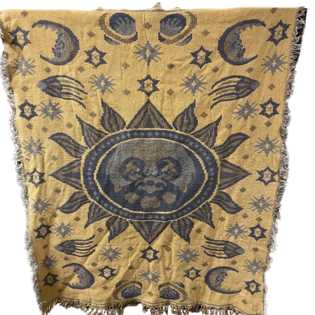 Bohemian Sun and Moon Tapestry