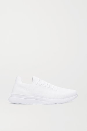 White TechLoom Breeze mesh sneakers | APL Athletic Propulsion Labs | NET-A-PORTER