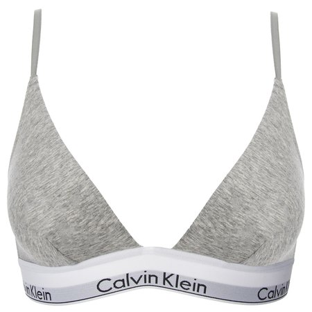 Calvin Klein Modern Cotton Grey Triangle Bra