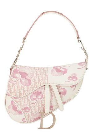 y2k vintage pink Dior shoulder bag