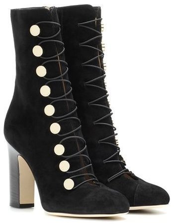 Jimmy Choo Malta 100 suede ankle boots