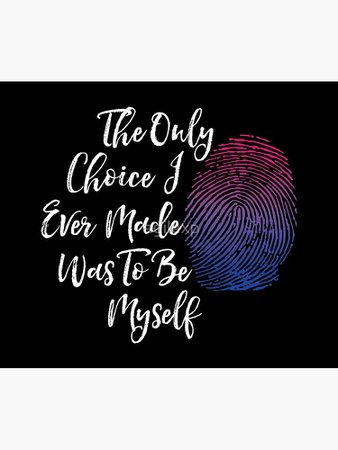 "Be Myself - Bisexual Pride Gifts" Tapestry by agilexp | Redbubble