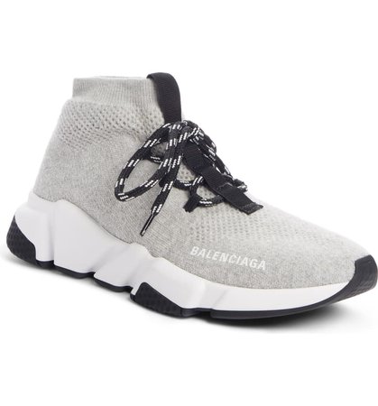 Balenciaga Mid Speed Lace-Up Sneaker (Women) | Nordstrom