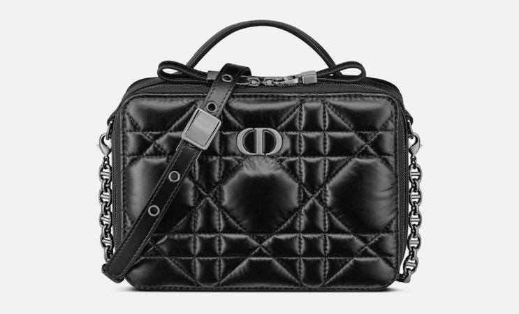 DIOR CARO BOX BAG WITH CHAIN $2,700.00 |Dior