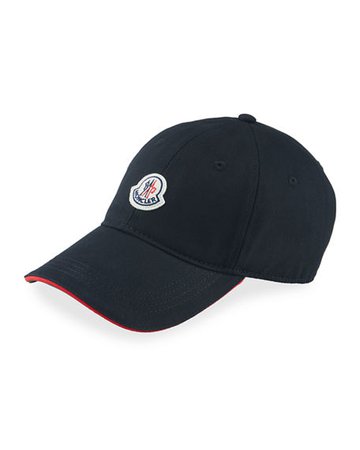 Moncler Men's Logo Baseball Hat | Neiman Marcus